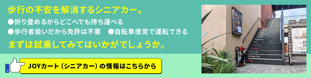 シニアカーの情報はこちらから